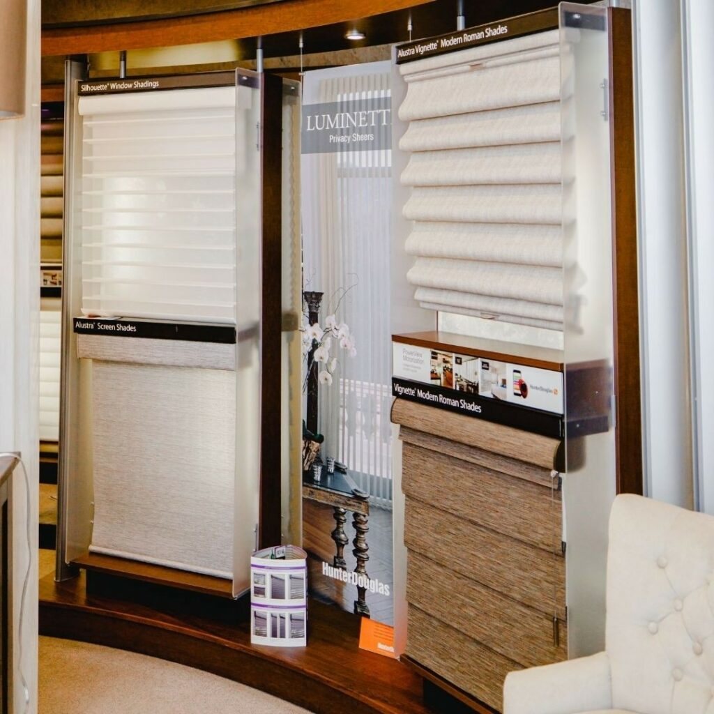 window treatments from spencer carlson interior designers and furniture selection specialists